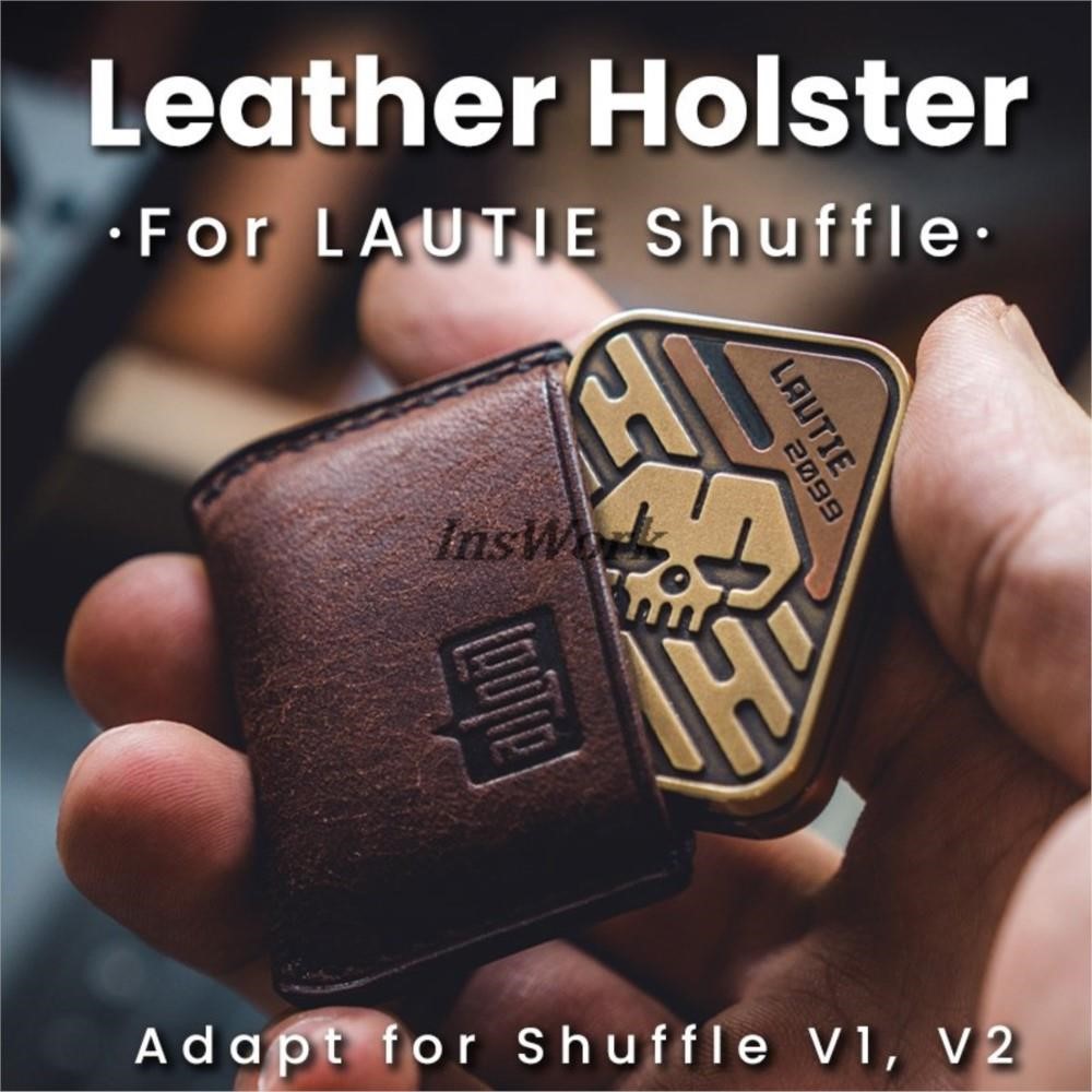Edc Everyday Carry - LAUTIE EDC-Étui en cuir pour Shuffle