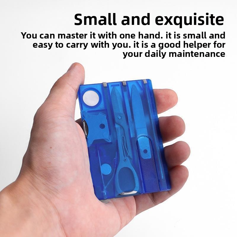 Multitool Credit Card - Carte de crédit de poche 12