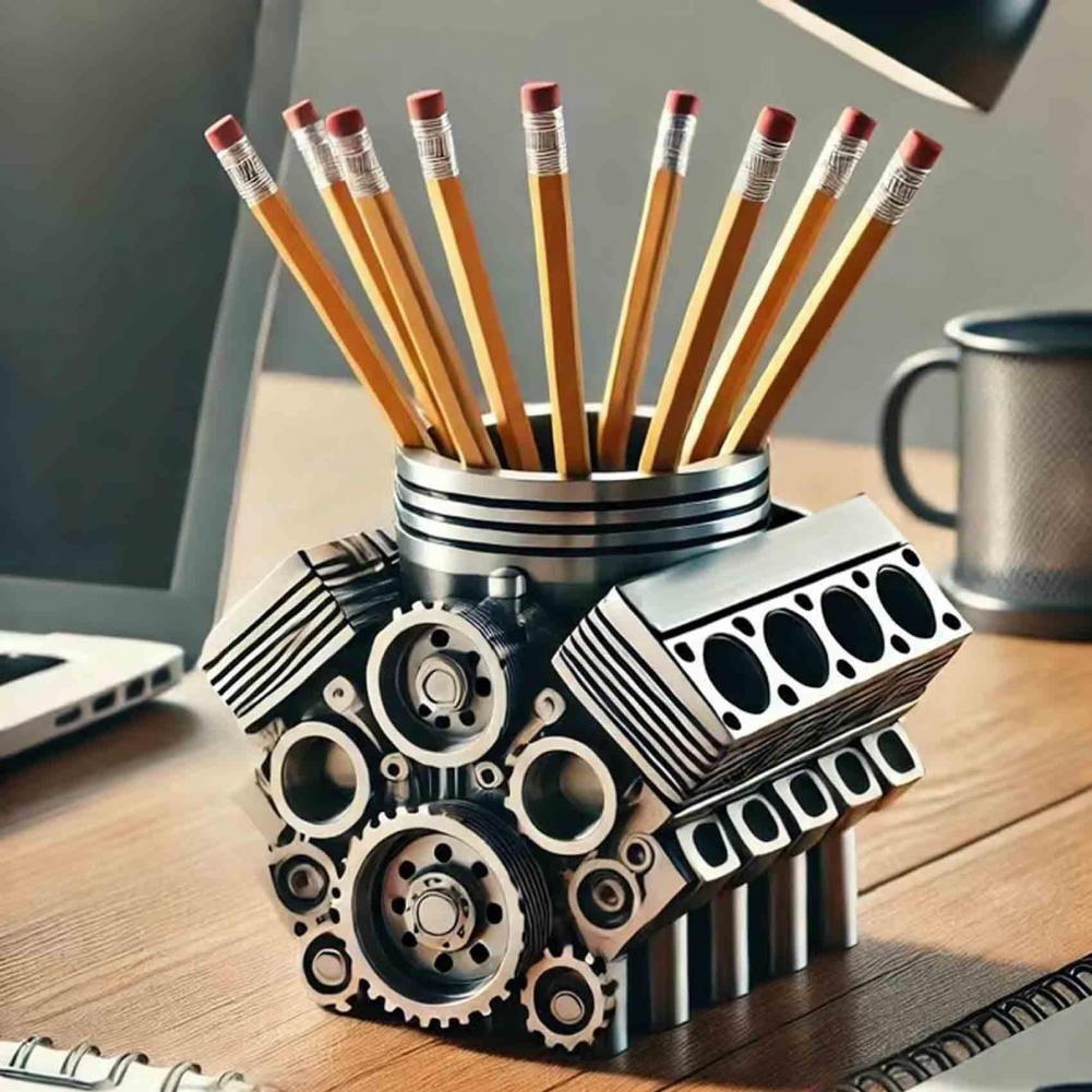 Edc Carry Pen - Porte-stylo en résine V8, porte-stylo pour