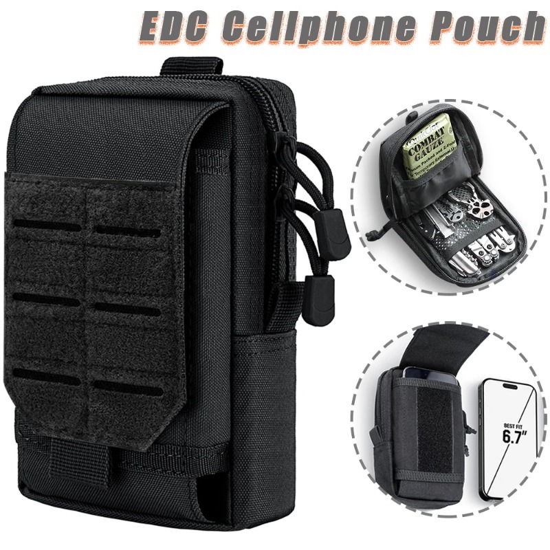 Edc Carry Box - Sac de ceinture tactique MOLLE EDC