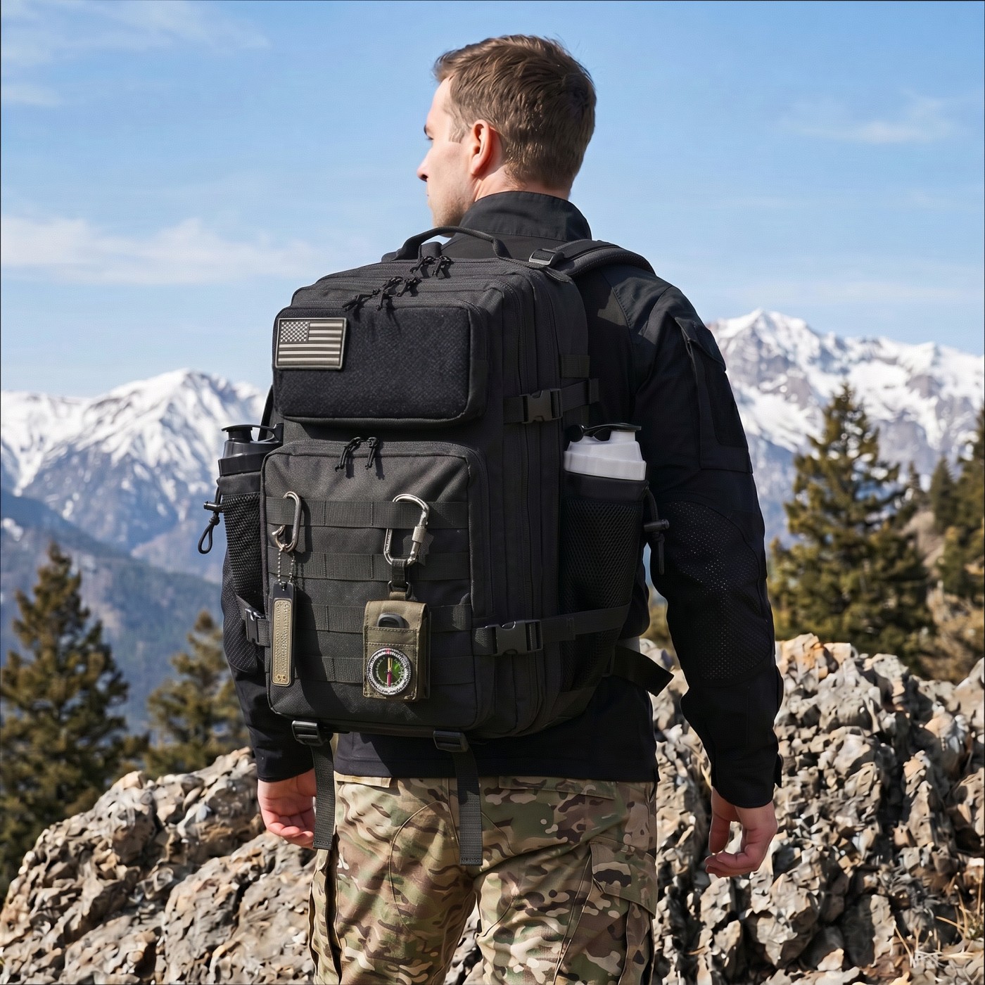 Edc Carry Backpack - Sac à dos de pêche tactique