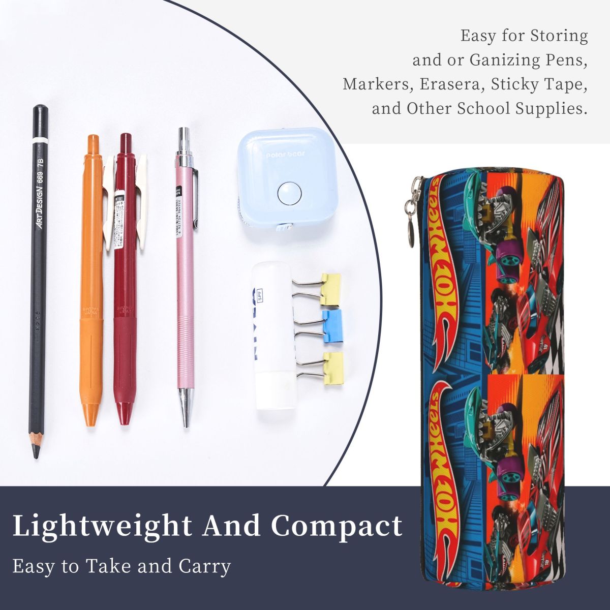 Trousse à crayons cylindrique  - Edc Carry Pen avis et prix