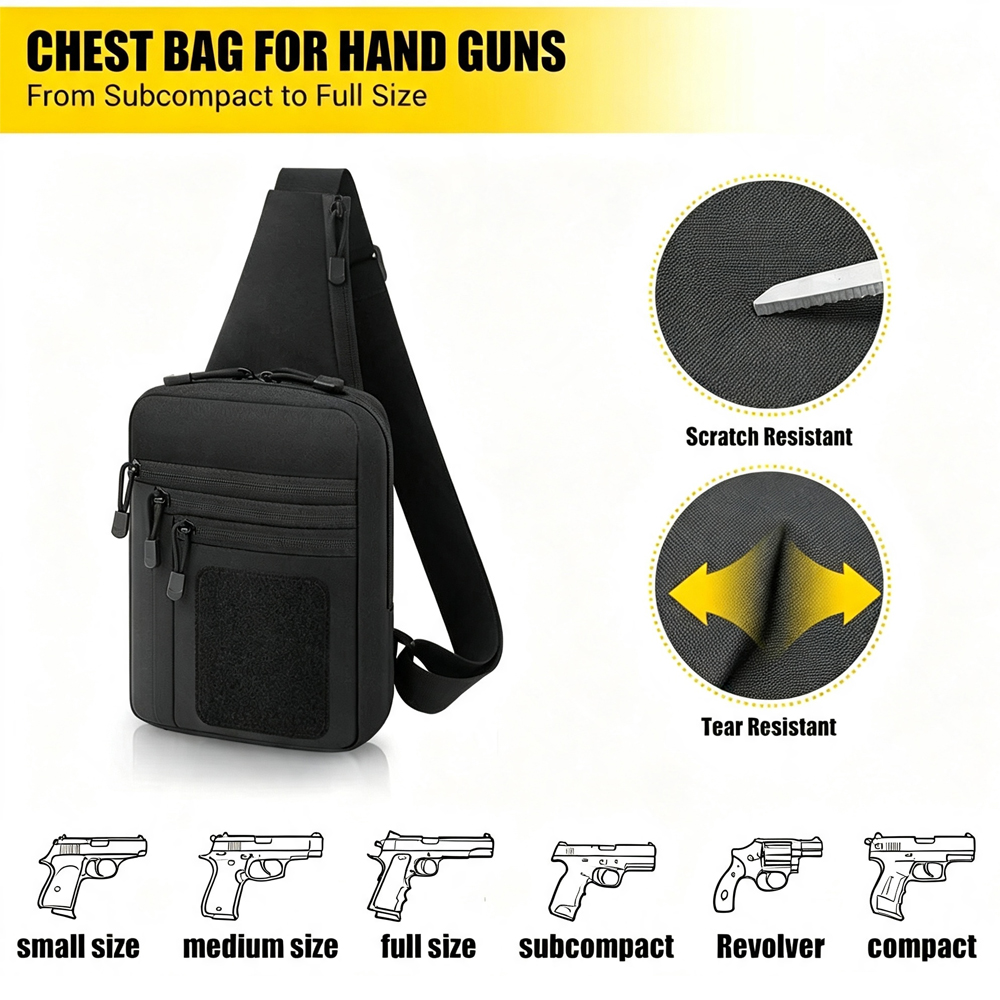 Sac de transport dissimulé pou - Edc Carry Bag For Pistol avis et prix