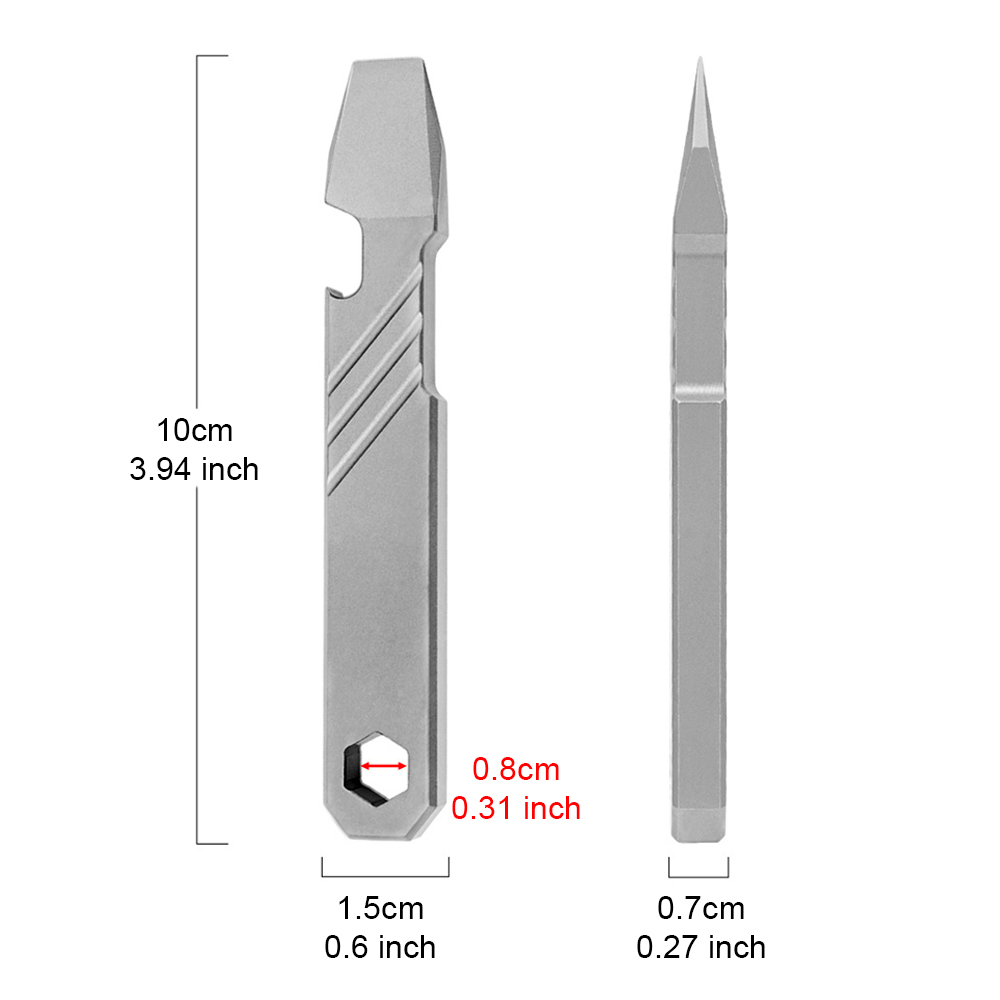 Outil de levier de démontage E - Titanium Pry Bar avis et prix