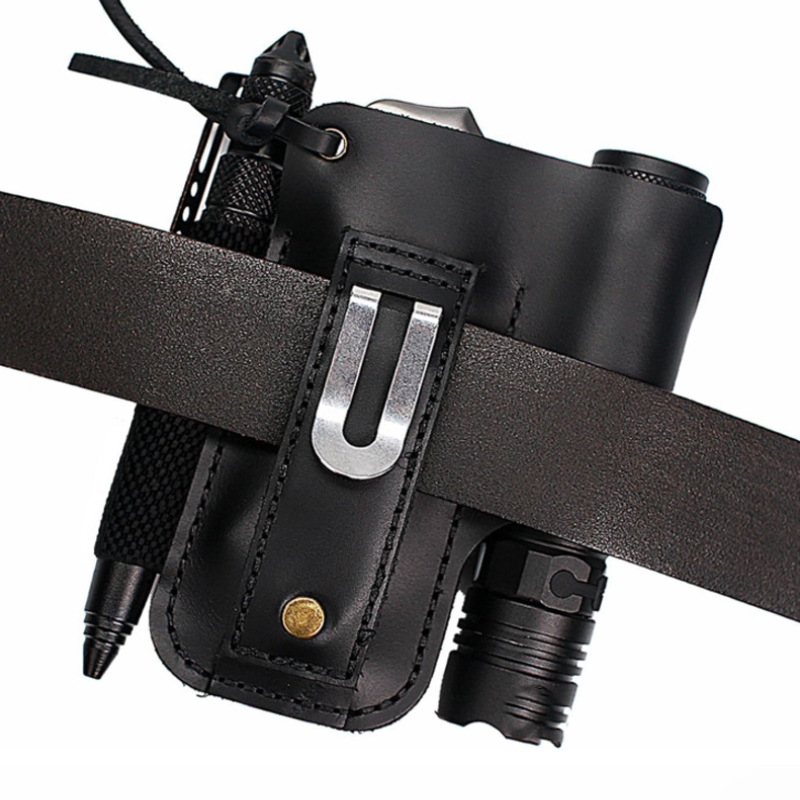 Étui en cuir EDC pour lampe to - Edc Everyday Carry avis et prix