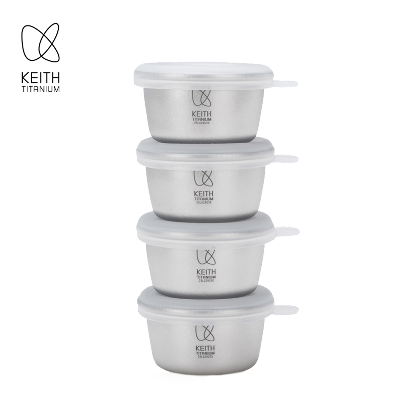 KEITH Lot de 4 mini-récipients - Appendix Carry Edc avis et prix