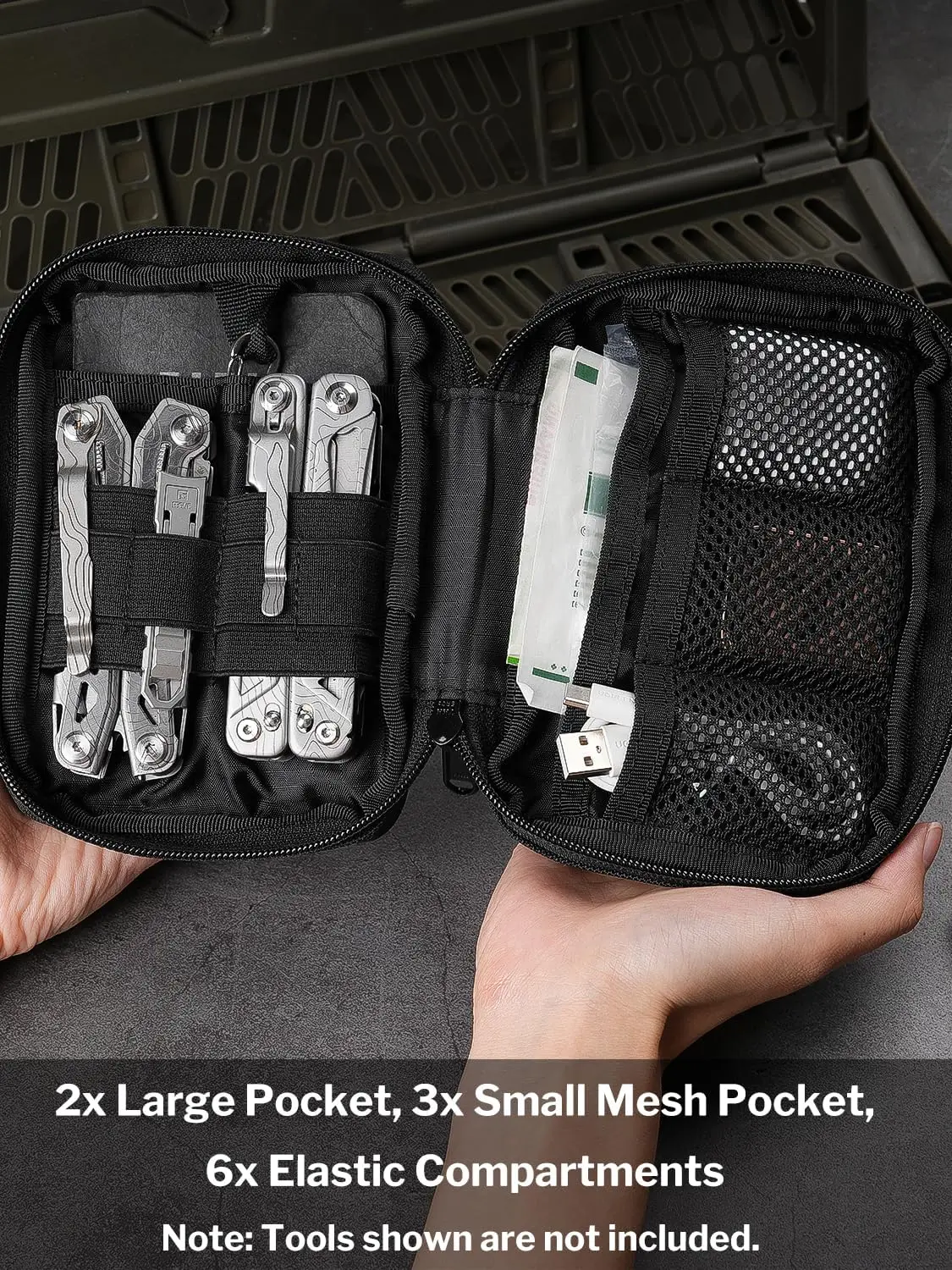 Pochette EDC VIPERADE VE32, Or - Appendix Carry Edc avis et prix