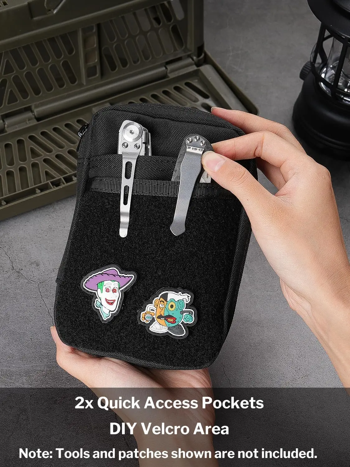 Pochette EDC VIPERADE VE32, Or - Appendix Carry Edc avis et prix