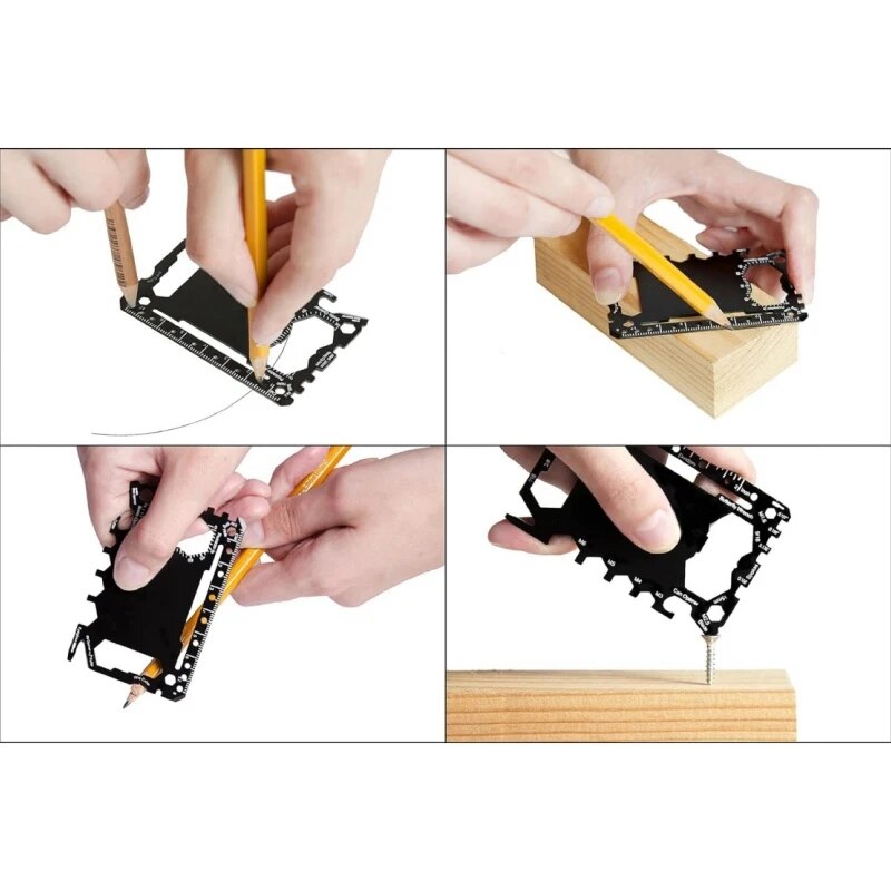 Outil multifonction 46 en 1 po - Multitool Credit Card avis et prix