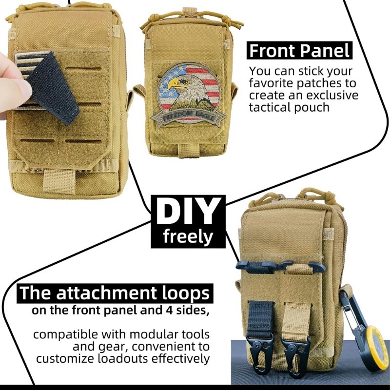 Sac de ceinture tactique MOLLE - Edc Carry Box avis et prix
